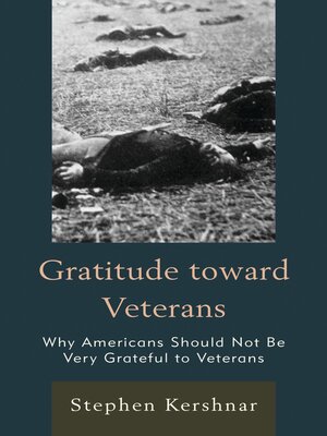 cover image of Gratitude toward Veterans